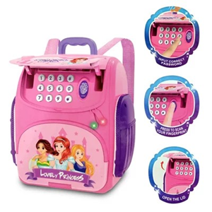 قلک مدل كوله پشتي رمزدار طرح LOVELY PRINCESS-اسباب بازی